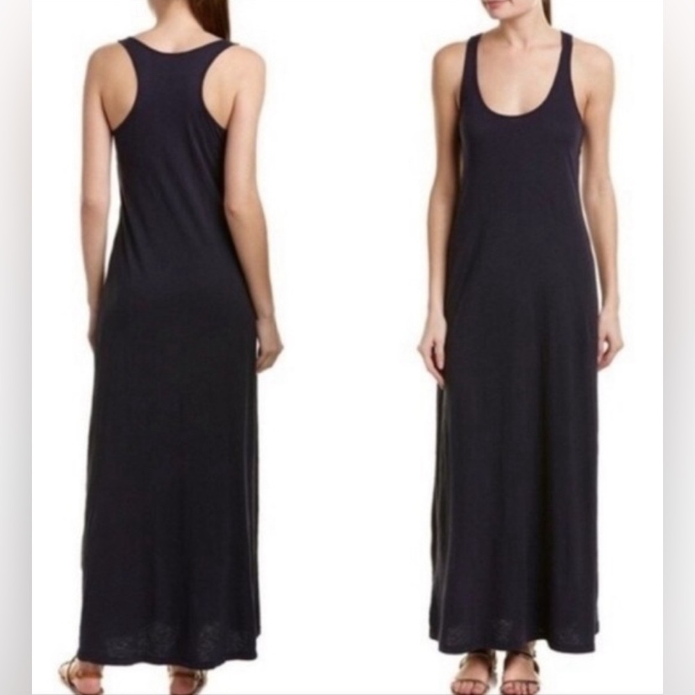 Velvet by Graham Slub Racerback Maxi Dress • Royal Blue • Size M